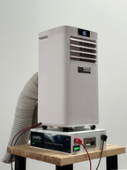 24V Pure DC Portable, Battery/Solar Air Conditioner & Heater (heat pump, 12,000 BTU/h)