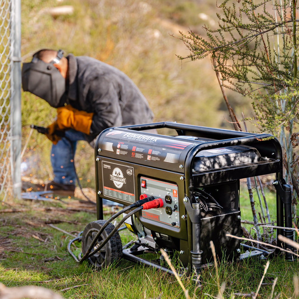PRE ORDER: 120 Amp Engine Driven Welder Generator 2200 Watt 7 HP Gas Powered