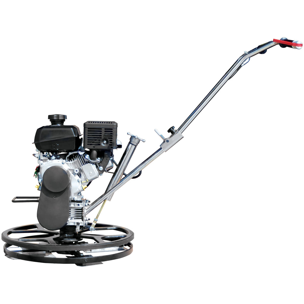 24" Concrete Power Trowel Edger 6HP Kohler Float Pan Blade Screed Finishing Tool
