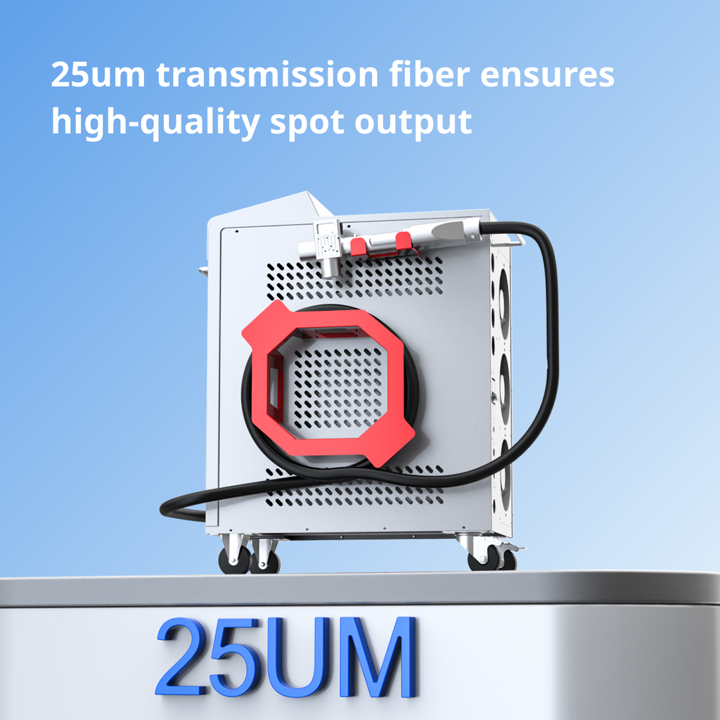 Hand-Held Fiber Laser Cleaner 2000W