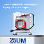 Hand-Held Fiber Laser Cleaner 2000W