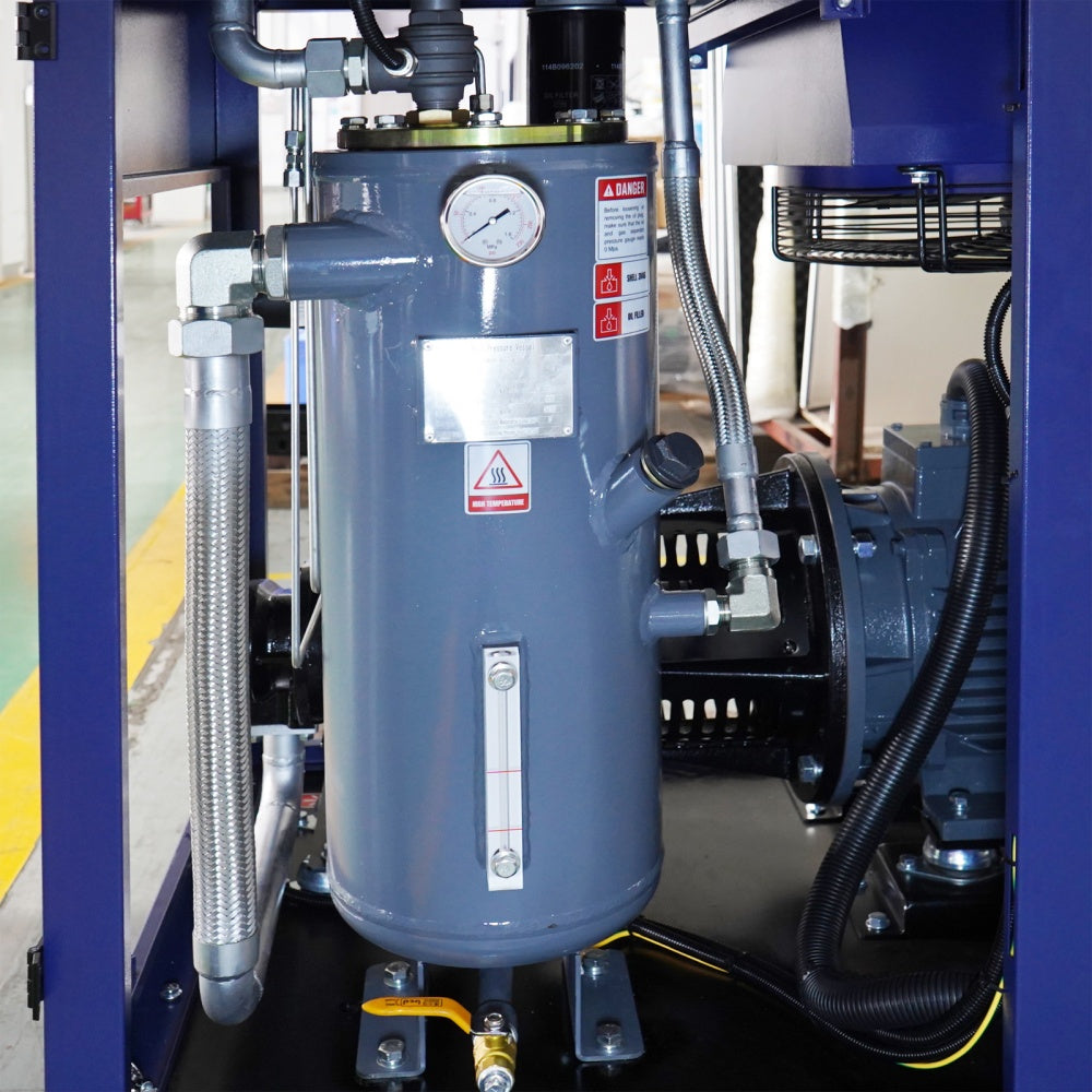 123CFM Rotary Screw Air Compressor, 30HP, 125PSI, 460V 3PHASE 60HZ