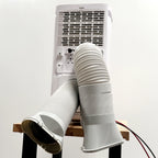 24V Pure DC Portable, Battery/Solar Air Conditioner & Heater (heat pump, 12,000 BTU/h)