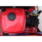 Industrial 4000 PSI Hot Water Pressure Washer with 436 Gal Water Tank