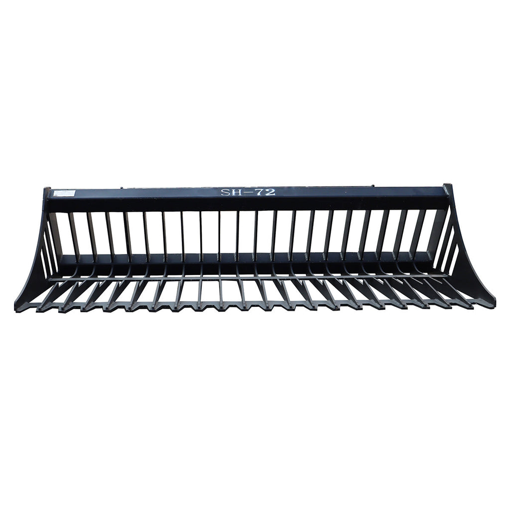 Greatbear Universal & Heavy-Duty Skid Steer Rock Bucket