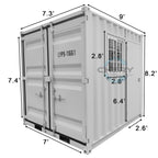 [AS-IS] 9ft Shipping Container