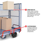 Powered Stock Picker 400kg Capacity for Warehouses, Shops & Material Handling