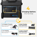 BougeRV New 240Wh Detachable Battery for CRH20/CRX3/CRD2 V2.0/ROCKY V3.0 Portable Fridges