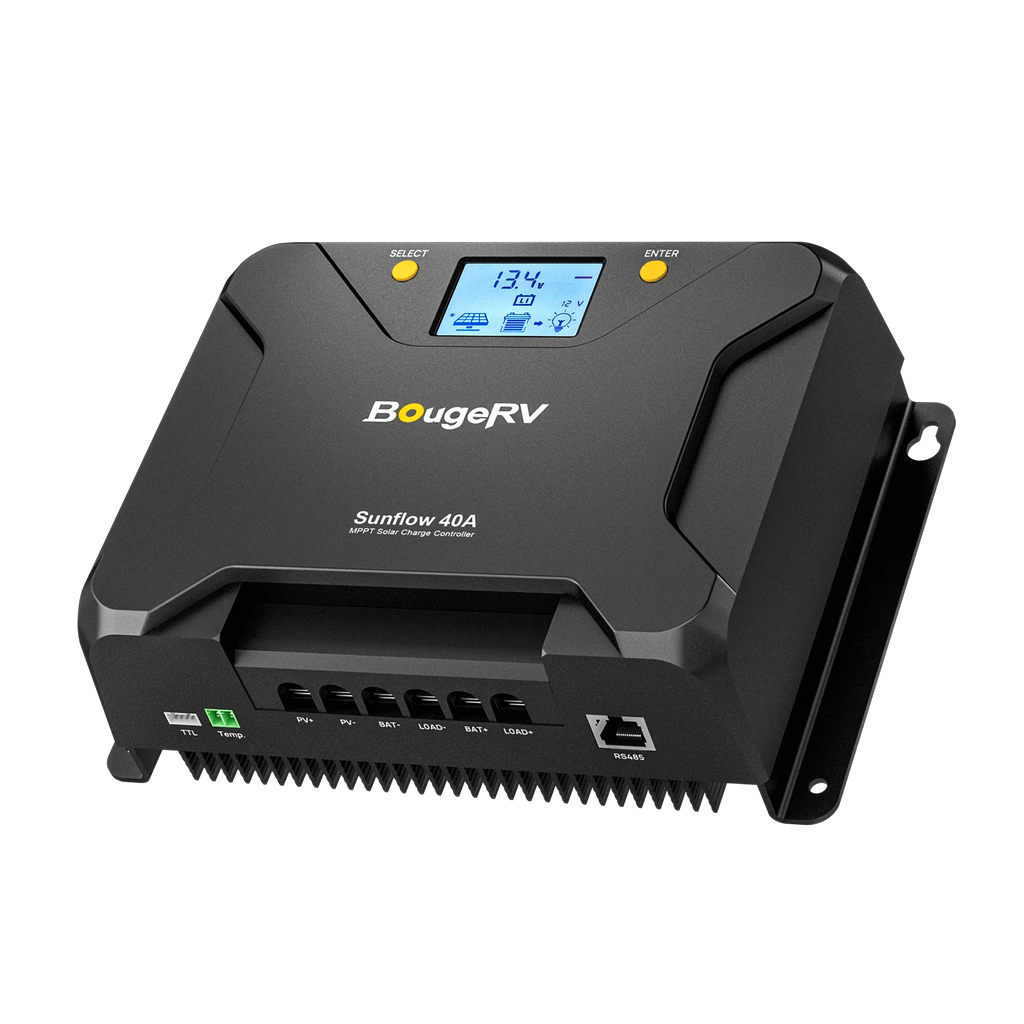 BougeRV Sunflow 30A MPPT Solar Charge Controller 12V/24V