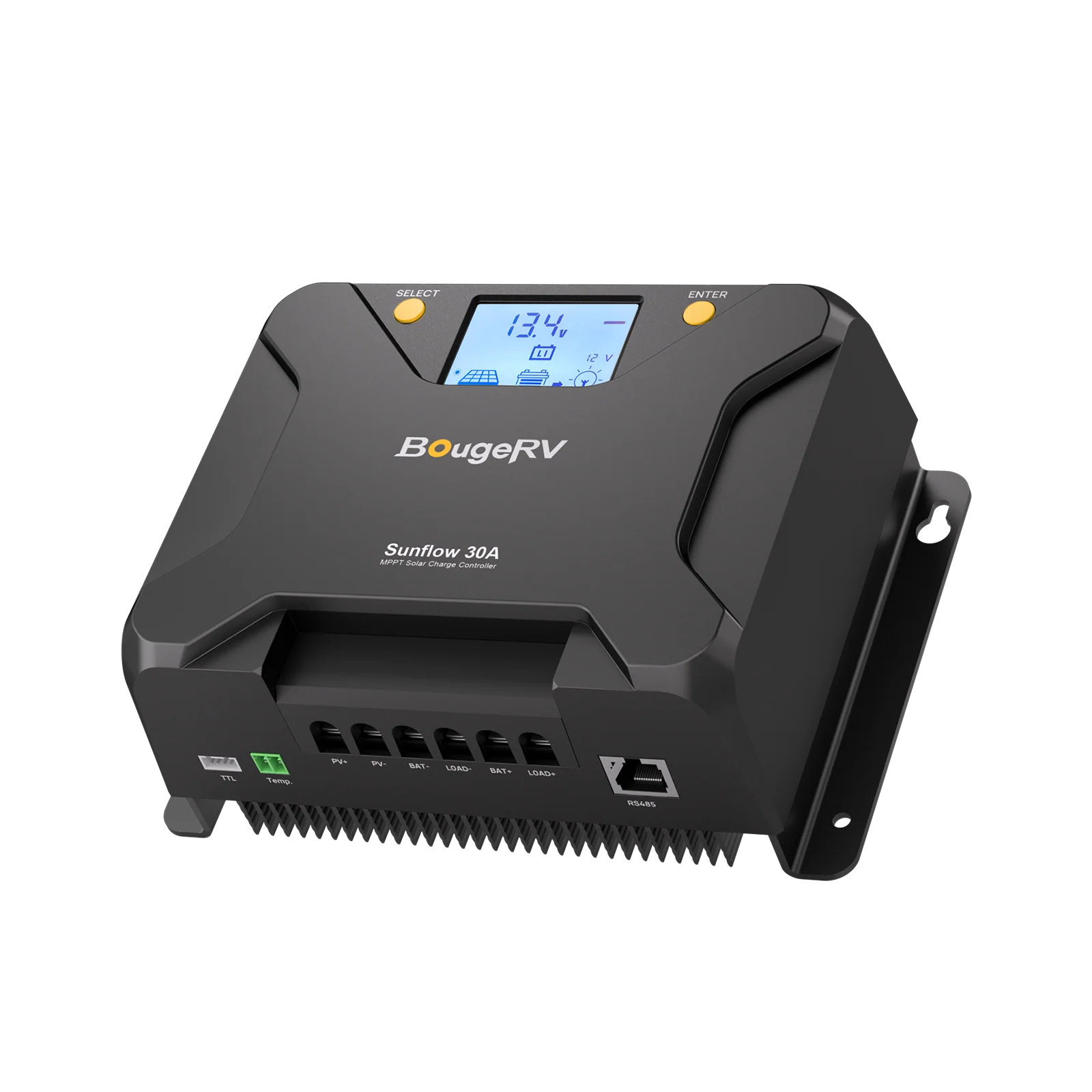 BougeRV Sunflow 30A MPPT Solar Charge Controller 12V/24V
