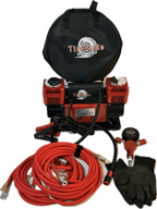 Combo Pac 300LPM 12V Twin Cylinder Heavy Duty Offroad, Overland Air Compressor