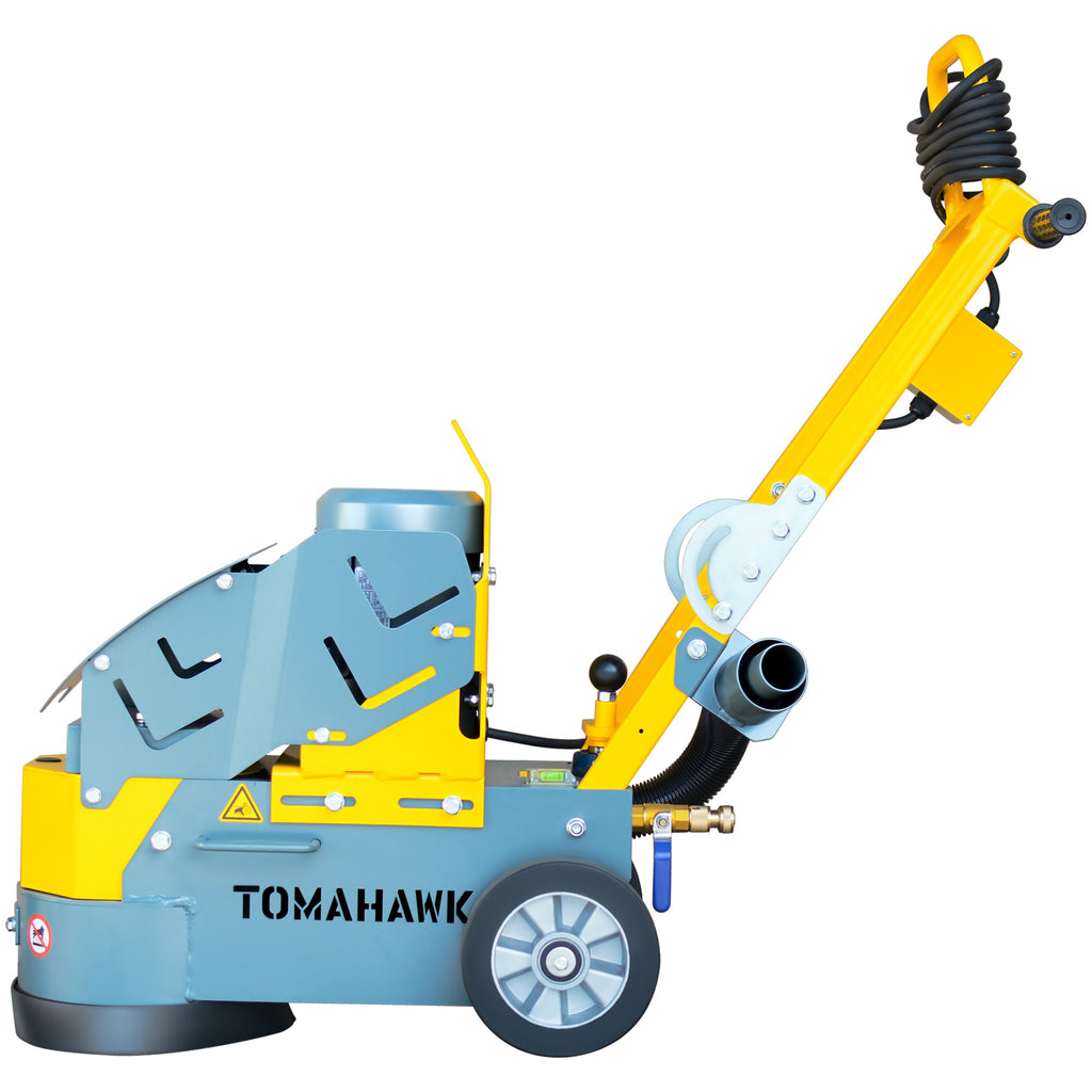 10" Electric Concrete Floor Grinder 1.5HP Motor for Smoothing, Floor Prep, Coatings