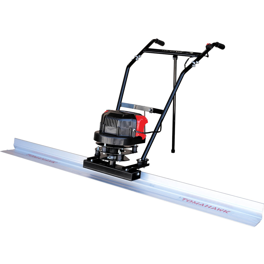 Tomahawk Battery Power Screed 36V 7ah Single Aluminum Blade Bundle (Choose 4ft, 6ft, 8ft, 10ft, 12ft, 14ft)
