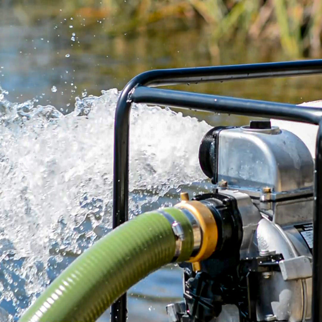 3 Inch Trash Water Pump 375 GPM 8 HP GX240 powered by Honda Portable Utility X-Series