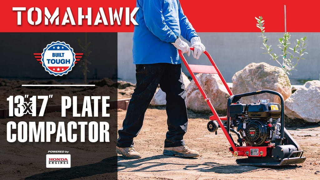 5.5 HP Honda Vibratory Plate Compactor for Soil Compaction Tamper 3 Year Warranty