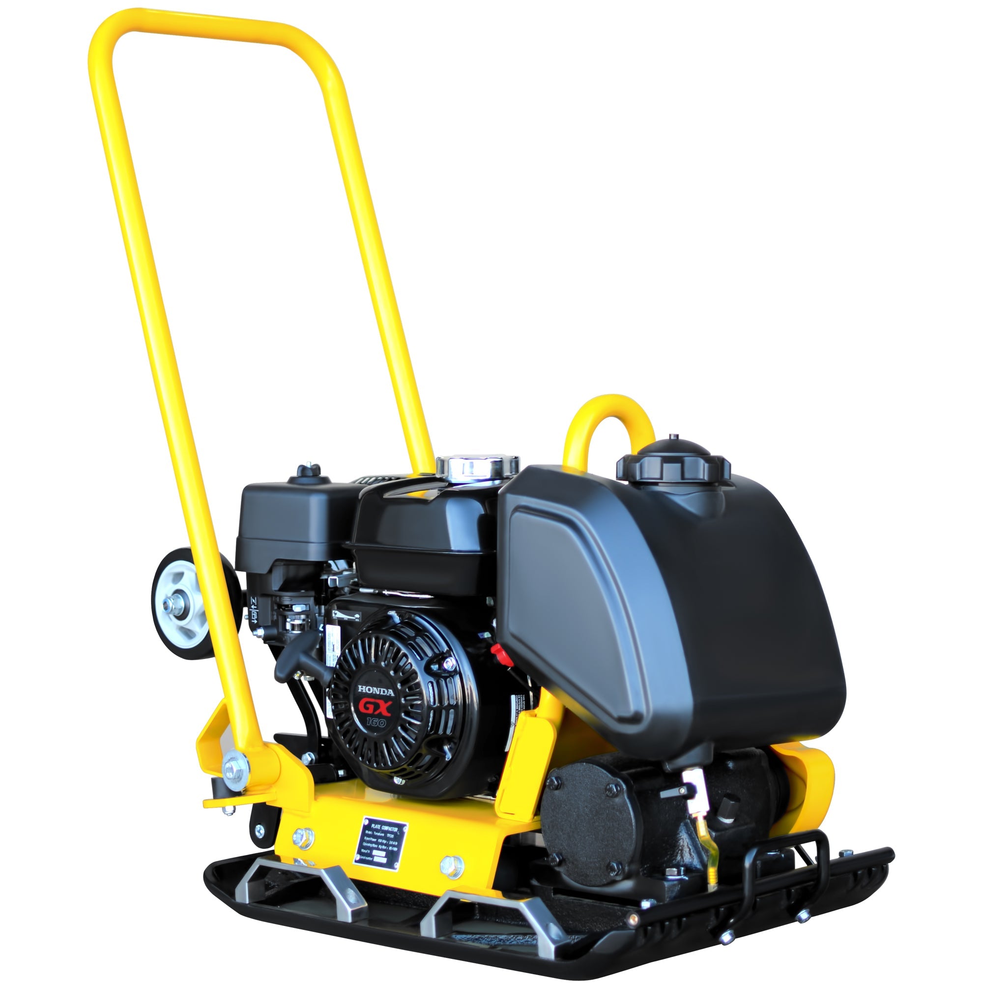5.5 HP Honda Vibratory Plate Compactor 23x17" for Soil Asphalt Paver Compaction