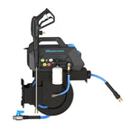 BluShield HumpBack 3000PSI All-in-One Pressure Washer System, Auto-Retractable Hose Reel, Industrial Pump, Accessories