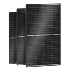 BougeRV 16BB N-Type 12V/24V 100 Watt Bifacial Solar Panel