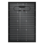 BougeRV 16BB N-Type 12V/24V 100 Watt Bifacial Solar Panel