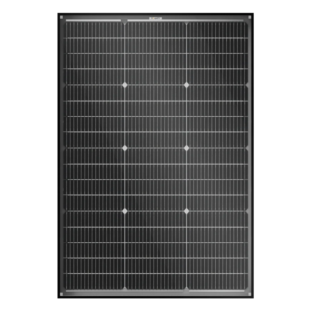 BougeRV 16BB N-Type 12V/24V 100 Watt Bifacial Solar Panel