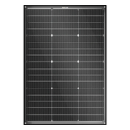 BougeRV 16BB N-Type 12V/24V 100 Watt Bifacial Solar Panel