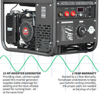 PRE ORDER: 210 Amp Engine Driven Welder Generator 2000 Watt 15 HP Gas Powered